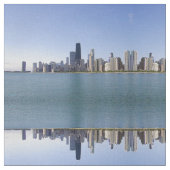 Die Skyline von Chicago Stoff (Nahaufnahme)