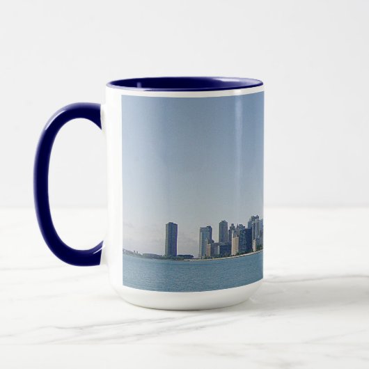 Die Skyline von Chicago Tasse (Links)
