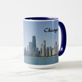 Die Skyline von Chicago Tasse