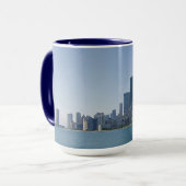 Die Skyline von Chicago Tasse (Vorderseite Links)