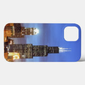 Die Skyline von Chicago vom Adler Planetarium Case-Mate iPhone Hülle (Rückseite (Horizontal))