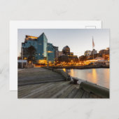 Die Skyline von Halifax in Kanada Postkarte (Vorne/Hinten)
