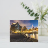 Die Skyline von Halifax in Kanada Postkarte (Stehend Vorderseite)