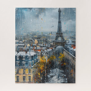 die Skyline von Paris Puzzle