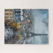 die Skyline von Paris Puzzle (Horizontal)