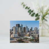 Die Skyline von Toronto in Kanada Postkarte (Stehend Vorderseite)