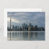 Die Skyline von Toronto Postkarte (Vorne/Hinten)