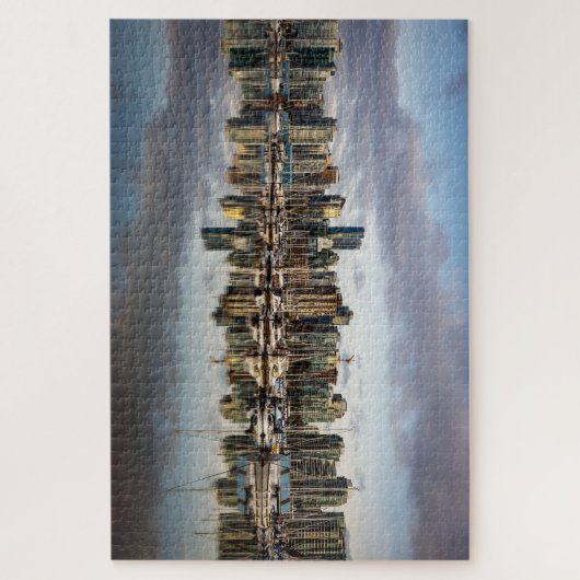 Die Skyline von Vancouver in Kanada Puzzle (Vertikal)