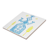 Die slawische Göttin Mokosh Fliese (Seite)