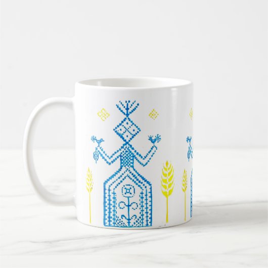 Die slawische Göttin Mokosh Kaffeetasse (Links)