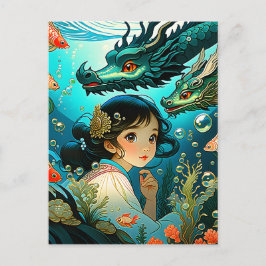 Die slawische Märchentradition ist vor allem durch Postkarte