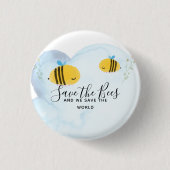 Die Slogans der Personalisierten Bienen-Quotes-Red Button (Vorderseite)