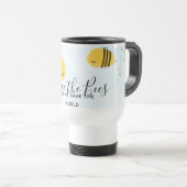 Die Slogans der Personalisierten Bienen-Quotes-Red Reisebecher (VorderseiteRechts)