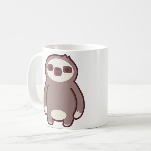 Die Sloth-Tasse Kaffeetasse (Vorderseite Links)