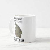 Die Slotmaschinen sind langsam und die sonnige Son Kaffeetasse (Vorderseite Links)