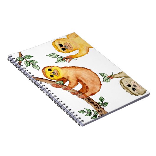 Die Slots sagen "Langsam herunter!" Notizblock (Rechte Seite)