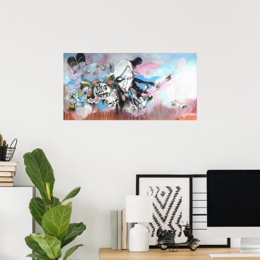 Die Slugganauds Poster (Heimbüro)