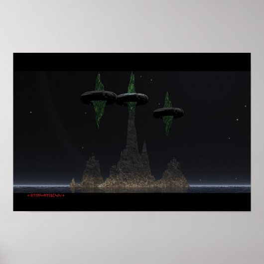 Die Smaragd-Insel Poster (Vorne)