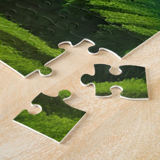 Die smaragdgrüne Valley Fantasy Art Postcard Puzzle (Seite)