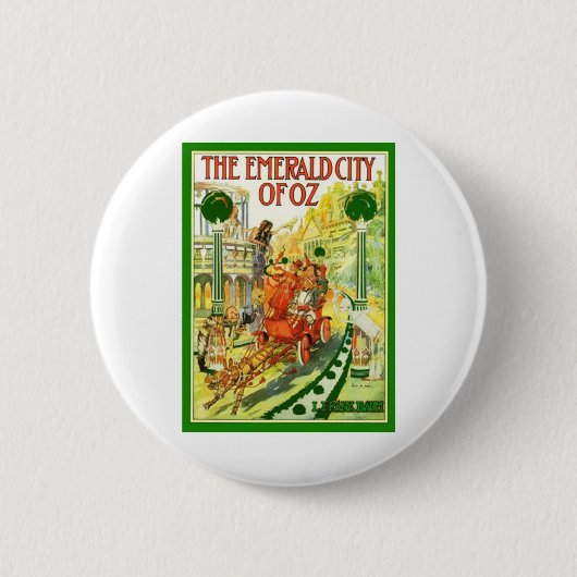 Die Smaragdstadt Oz Button (Vorderseite)