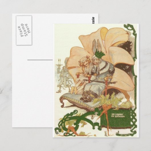 Die Smaragdstadt Oz Postkarte (Vorne/Hinten)