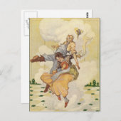 Die Smaragdstadt Oz Postkarte (Vorne/Hinten)