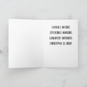 ****DIE SMELLEN UND KLANGE DER CHRISTMASTIME**** KARTE (Innenseite)