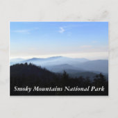 Die Smoky Mountains Postkarte (Vorderseite)