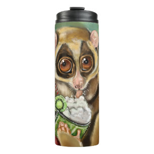 Die Smoothie von Slow Loris gerettet Thermosbecher