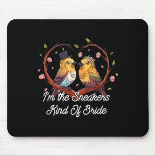 Die Sneakers sind eine Art Braut, die zukünftige E Mousepad
