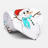 DIE SNOWMAN-Krawatte Krawatte (Gerollt)