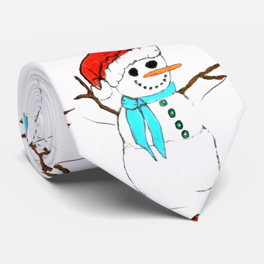 DIE SNOWMAN-Krawatte Krawatte (Gerollt)