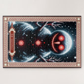 Die Snowman-Tarot-Karte Puzzle (Horizontal)