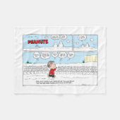 Die Snowmen Willkommen Linus Fleecedecke (Vorderseite (Horizontal))