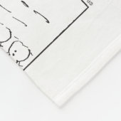 Die Snowmen Willkommen Linus Fleecedecke (Ecke)