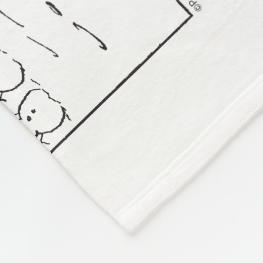 Die Snowmen Willkommen Linus Fleecedecke (Ecke)