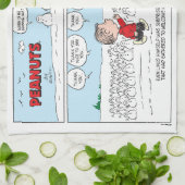 Die Snowmen Willkommen Linus Geschirrtuch (Gefaltet)