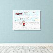 Die Snowmen Willkommen Linus Leinwanddruck (Insitu (Holzboden))