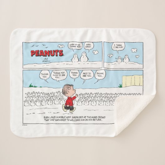 Die Snowmen Willkommen Linus Sherpadecke (Vorderseite (Horizontal))