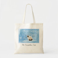 Die snowshoe-Katzen-Tasche