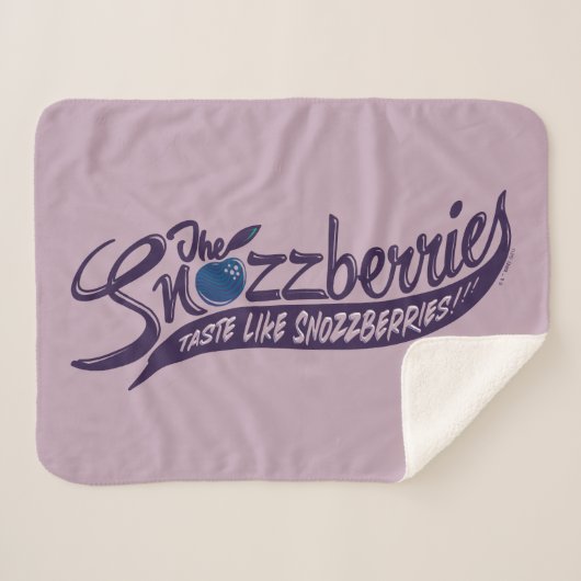 Die Snozzbeeren schmecken wie Snozzbeeren! Sherpadecke (Vorderseite (Horizontal))