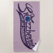 Die Snozzbeeren schmecken wie Snozzbeeren! Strandtuch (Vorderseite)