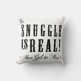 Die Snuggle ist echt, jetzt kommen Sie hier Pillow Kissen