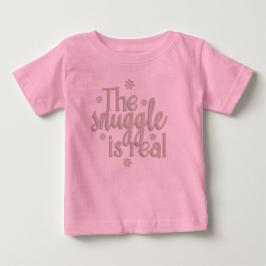 Die Snuggle ist ein echter Bodysuit Baby T-shirt (Vorderseite)