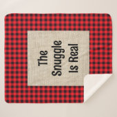 Die Snuggle ist ein echter Sherpa-Blanket Sherpadecke (Vorderseite (Horizontal))