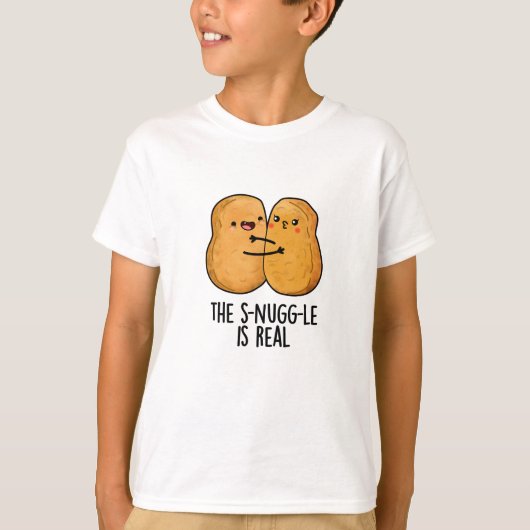 Die Snuggle ist ein wirklich lustiger Nugget Pub T-Shirt (Vorderseite)