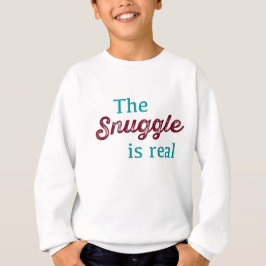Die Snuggle ist wirklich Aquamarin und die Burgund T-Shirt