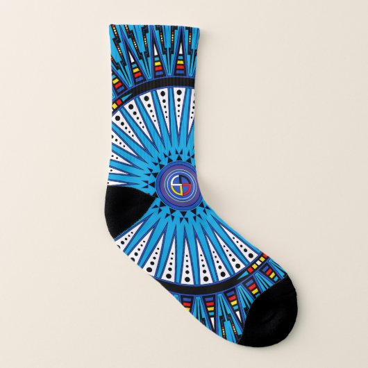 Die Socken der Männer u. der Frauen (Links - Innen)