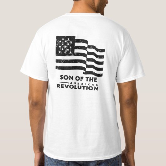Die Söhne der amerikanischen Revolution - Geschich T-Shirt (Rückseite)