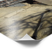 Die Sojus-Rakete wird in Position 2 errichtet Fotodruck (Ecke)